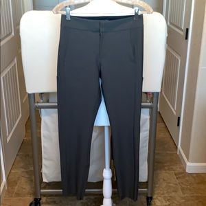 Athleta dark olive slim cut slacks